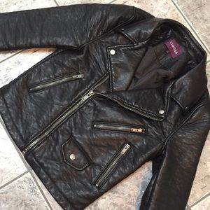 Vigoss Faux Leather Moto Jacket